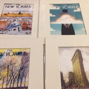 The New Yorker Art - 5 Photos- 1976 to 2012